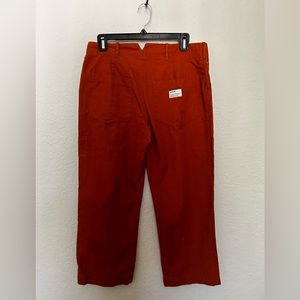Hurley Orange Calf Length Pant